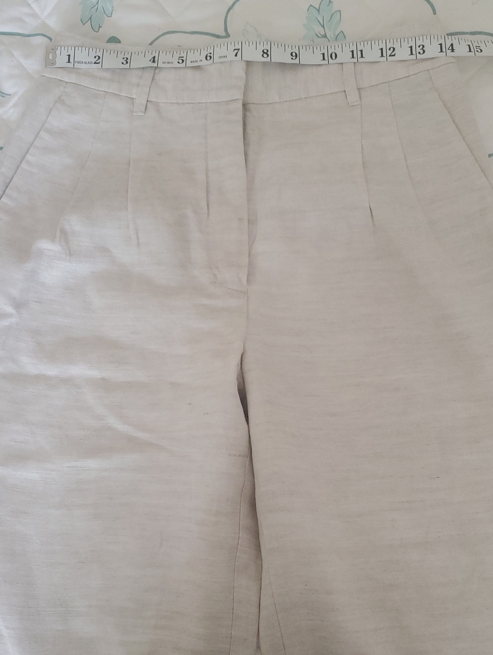Aritzia The Effortless Pant CruiseLinen in Natural Ecru Sz 6 NWOT - Picture 13 of 16